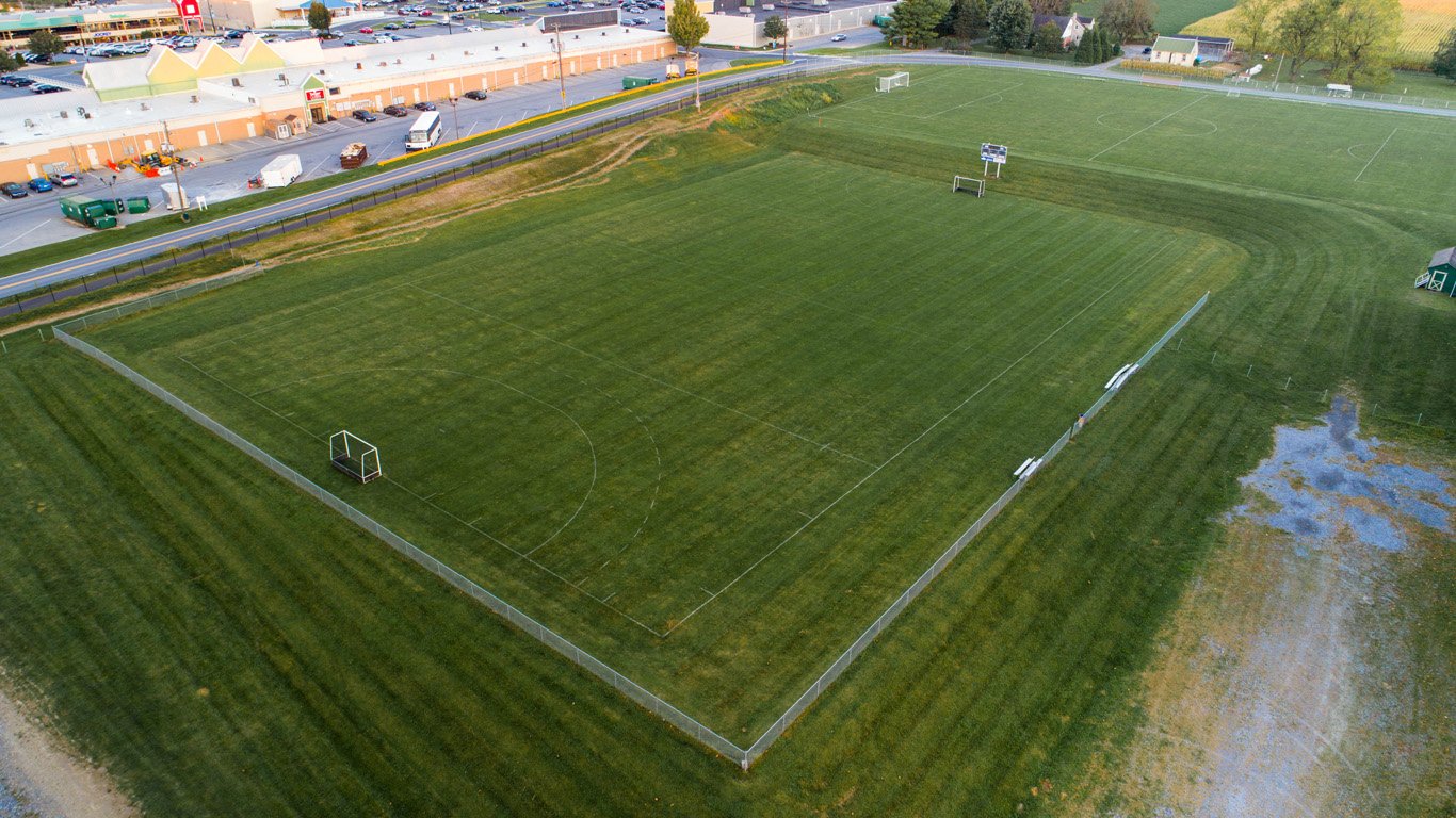 soccer field