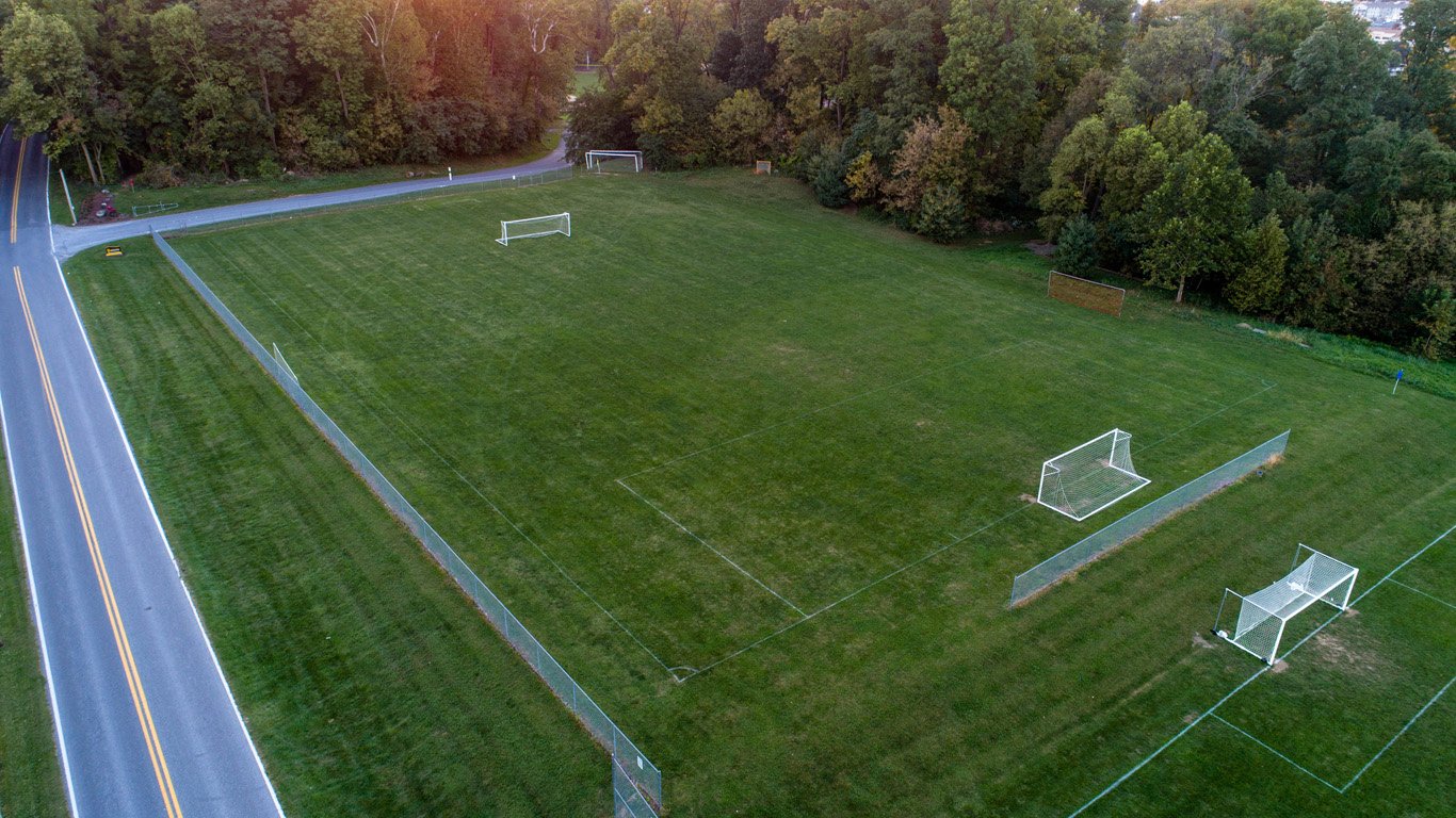 soccer field