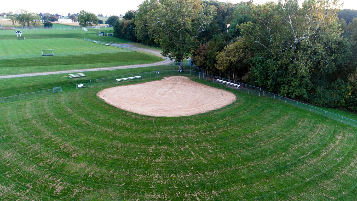 softball field