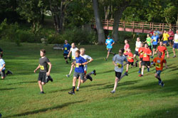 people running