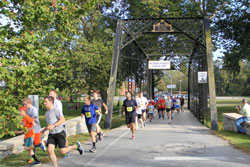 People running