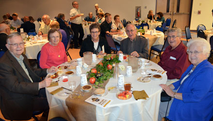 people at table