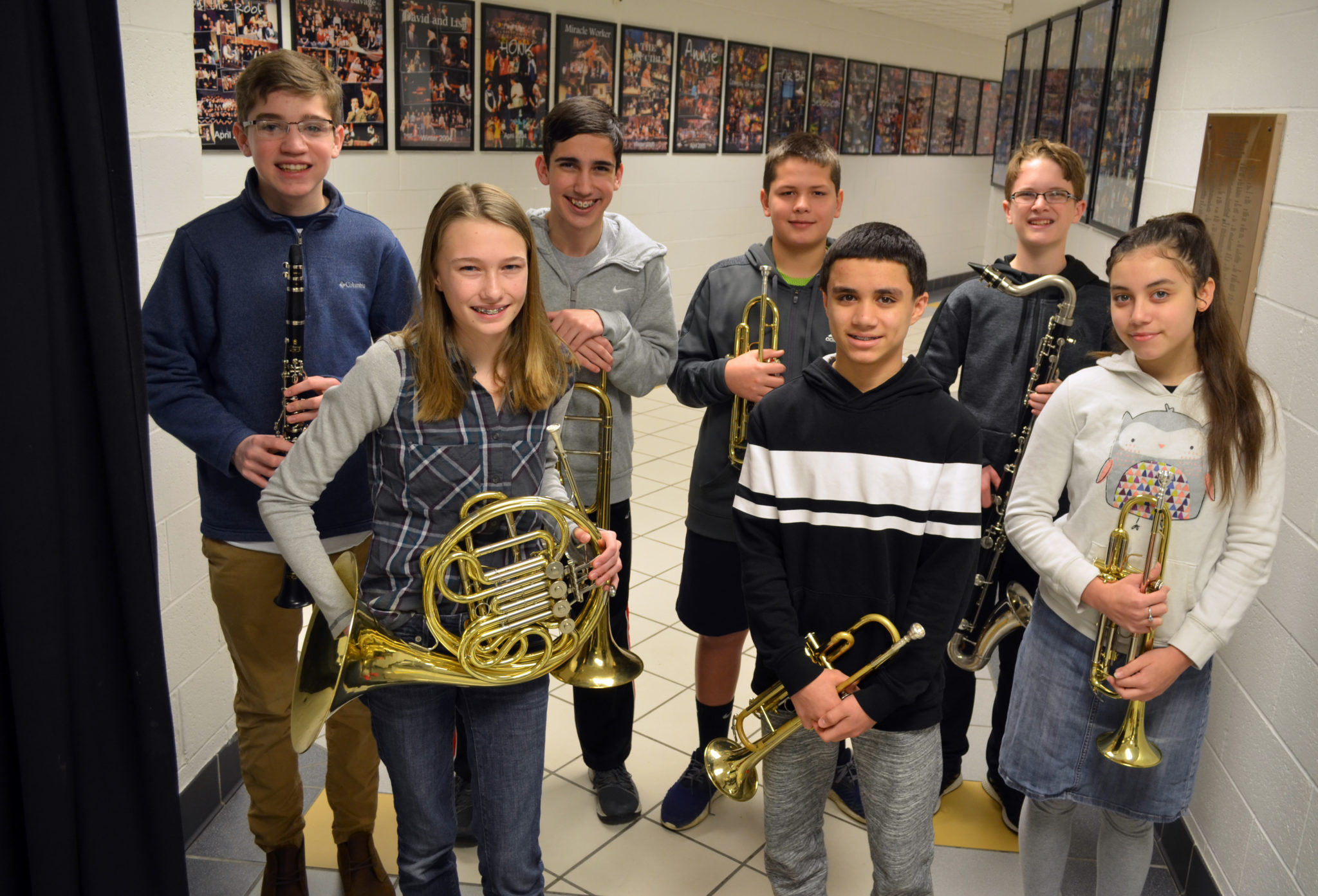 LM students with instruments