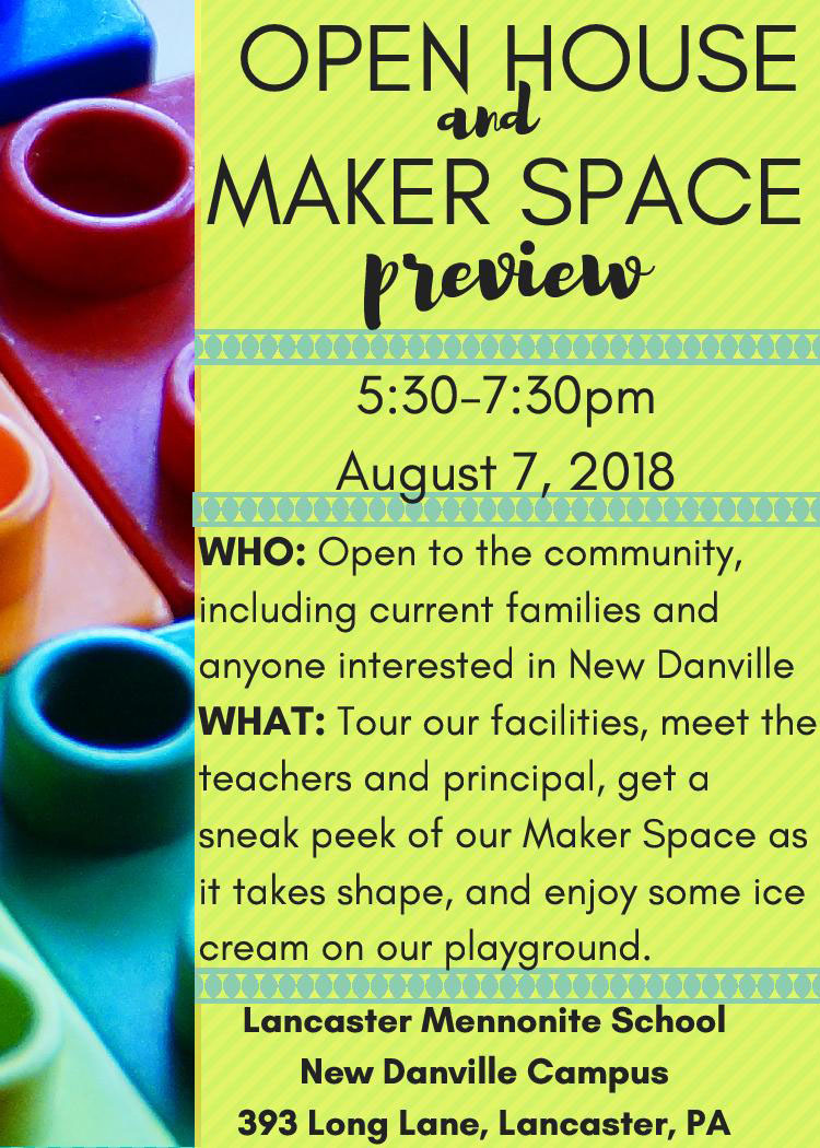 Open House Flyer