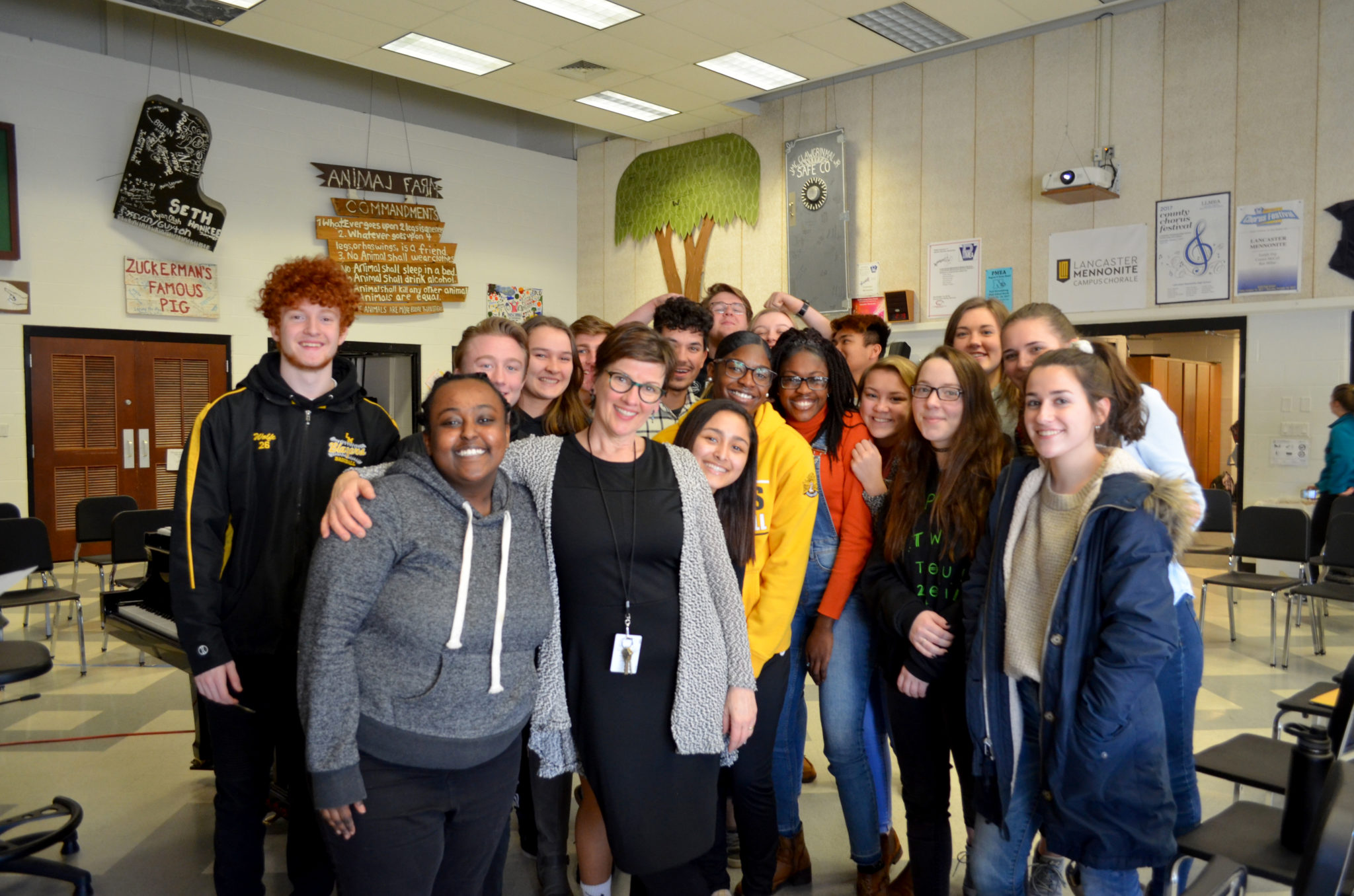 LMH Music Teacher and Choir Director Marcy Hostetler