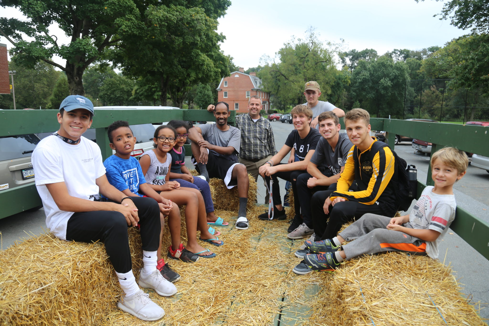 tractor hayride