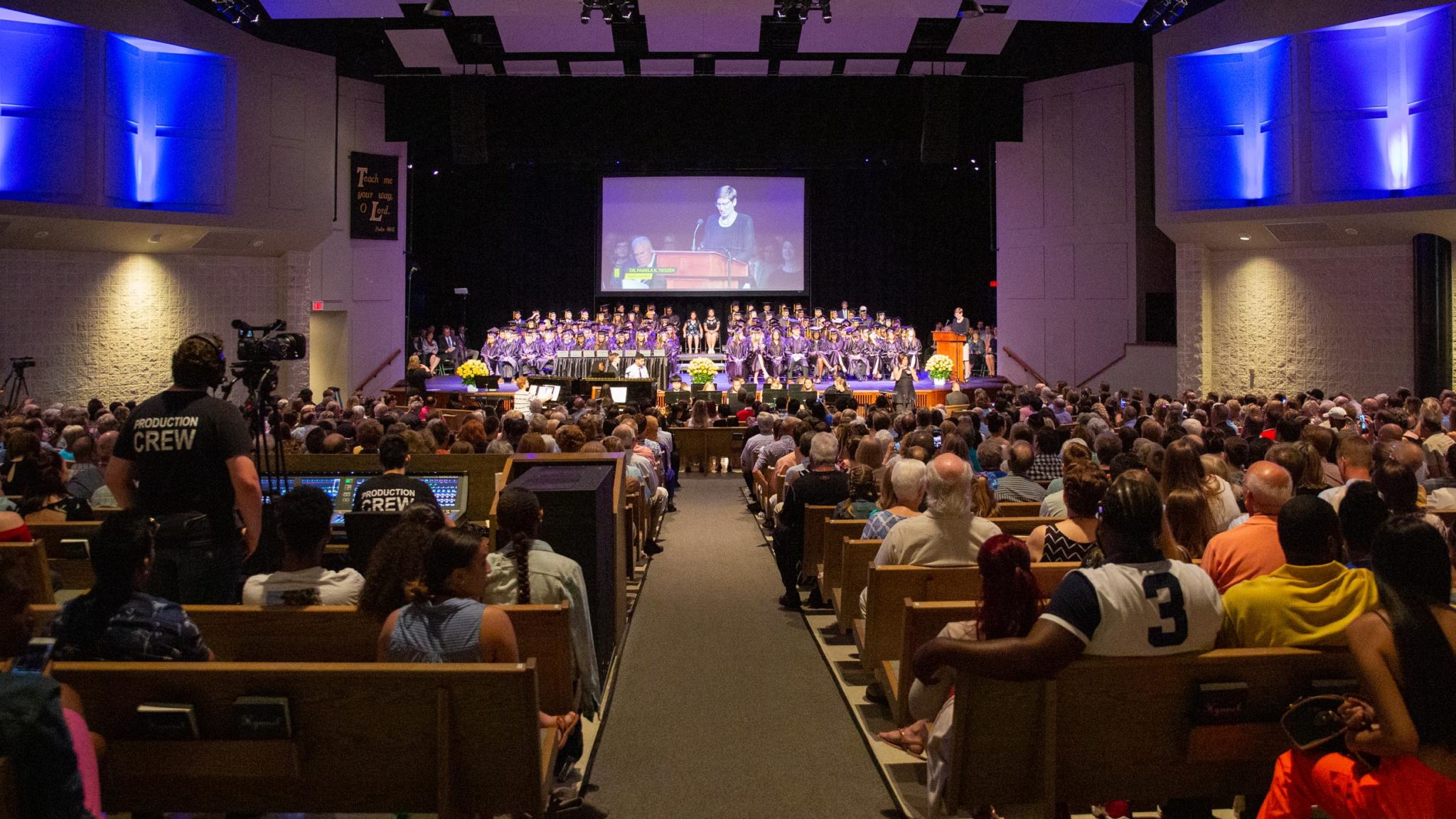 Students together after graduation