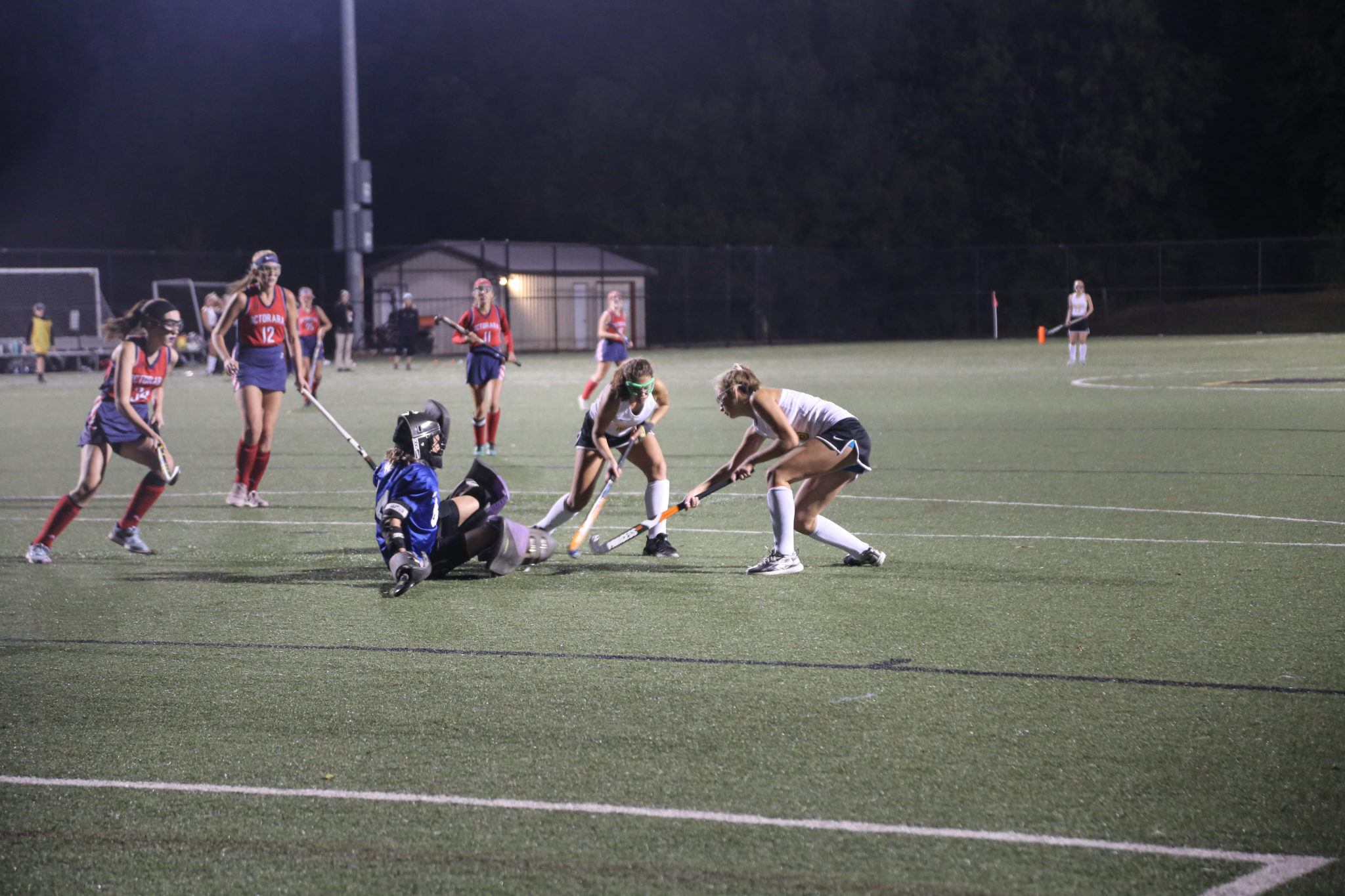 girls field hockey game against conestoga valley