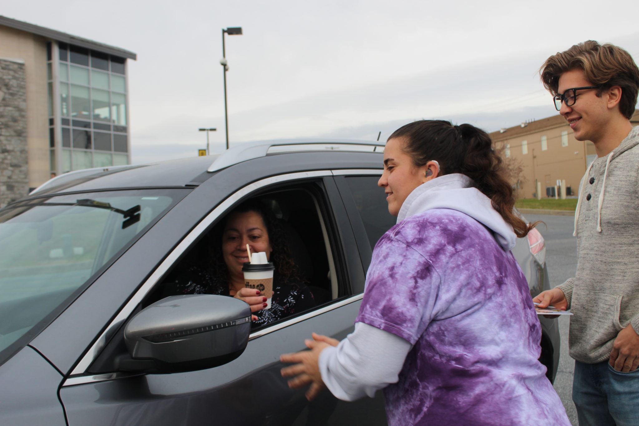 extra give drive thru coffee