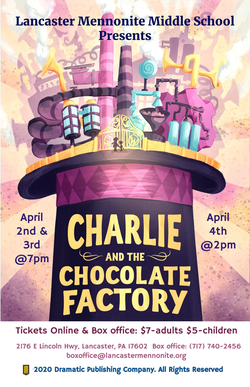 Charlie & Choc Factory Poster