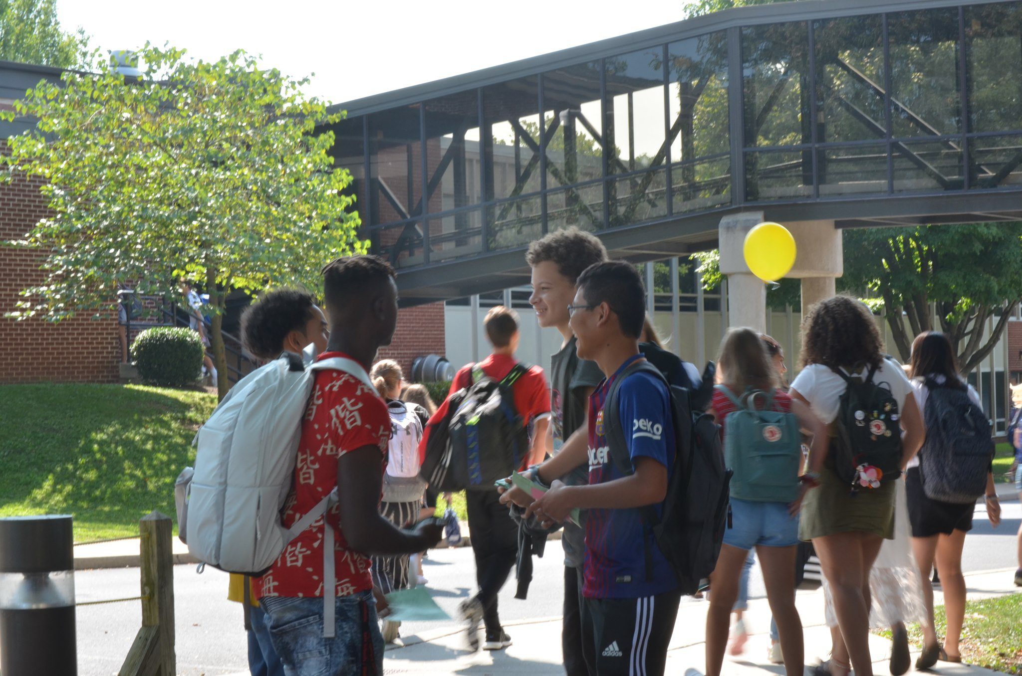 students back to school