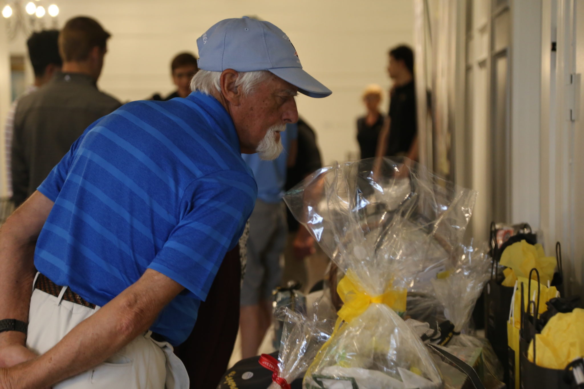 gentleman at golf outing