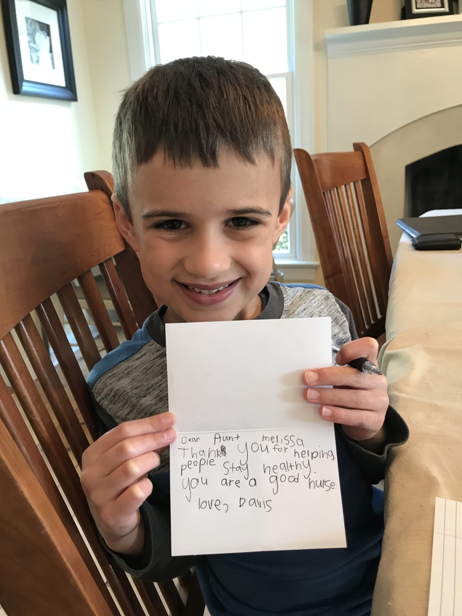 Davis1stgradeSI_lettertohisaunt