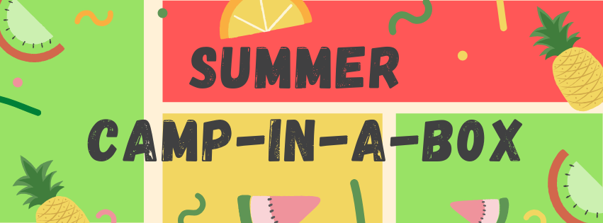 summer camp-in-a-box graphic