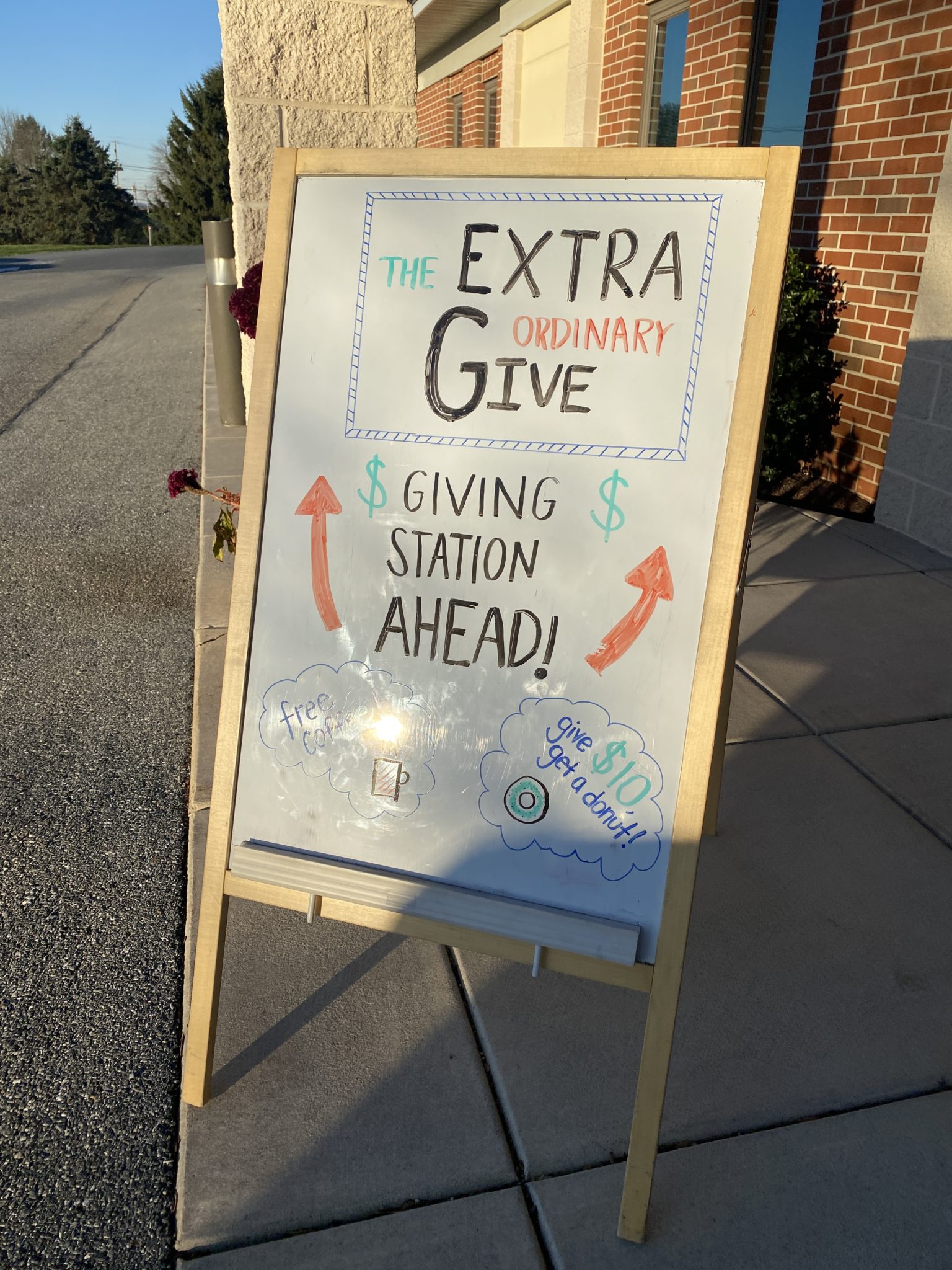 Extra Give at New Danville