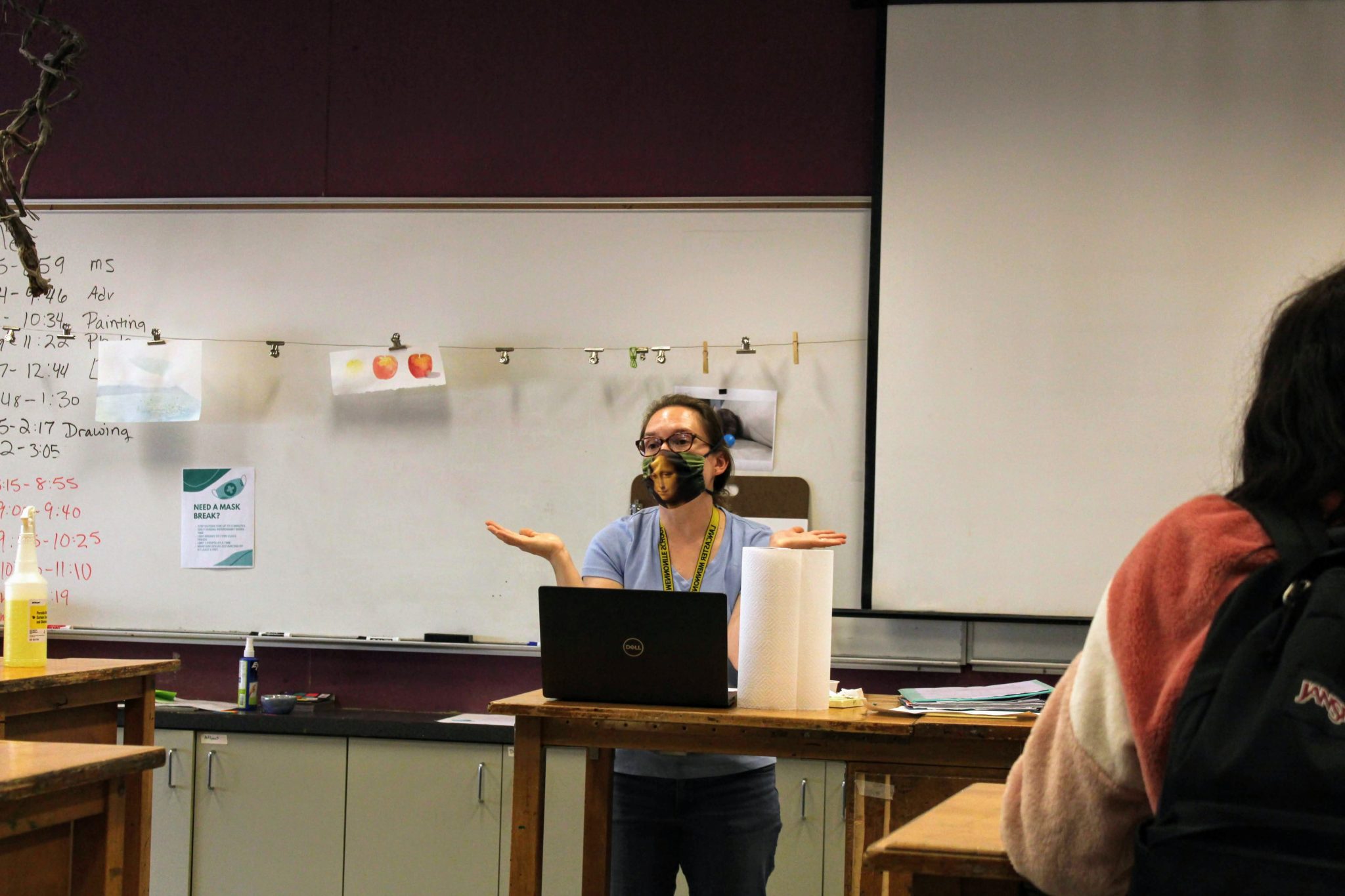 Mrs Keeney teaching