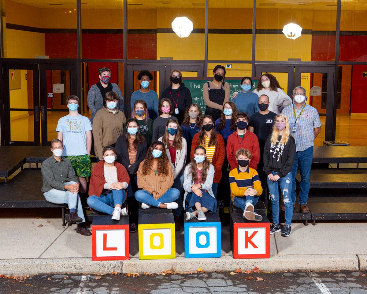 Cast of fall play