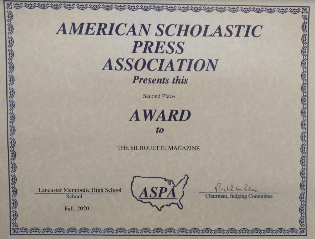 american scholastic press association award