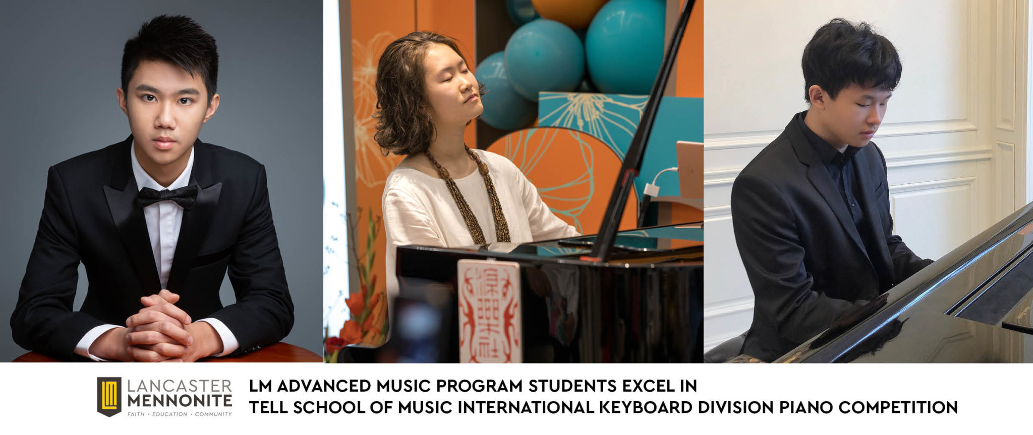 students in LM advanced music program