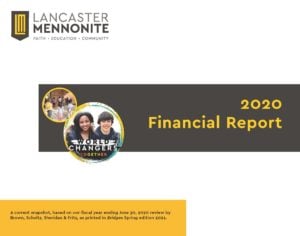 2020 financial report
