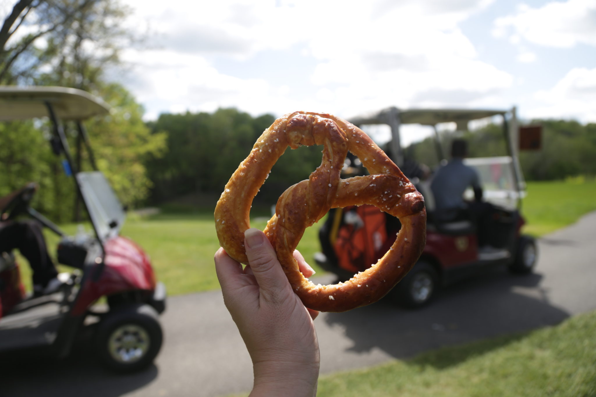 soft pretzel photo