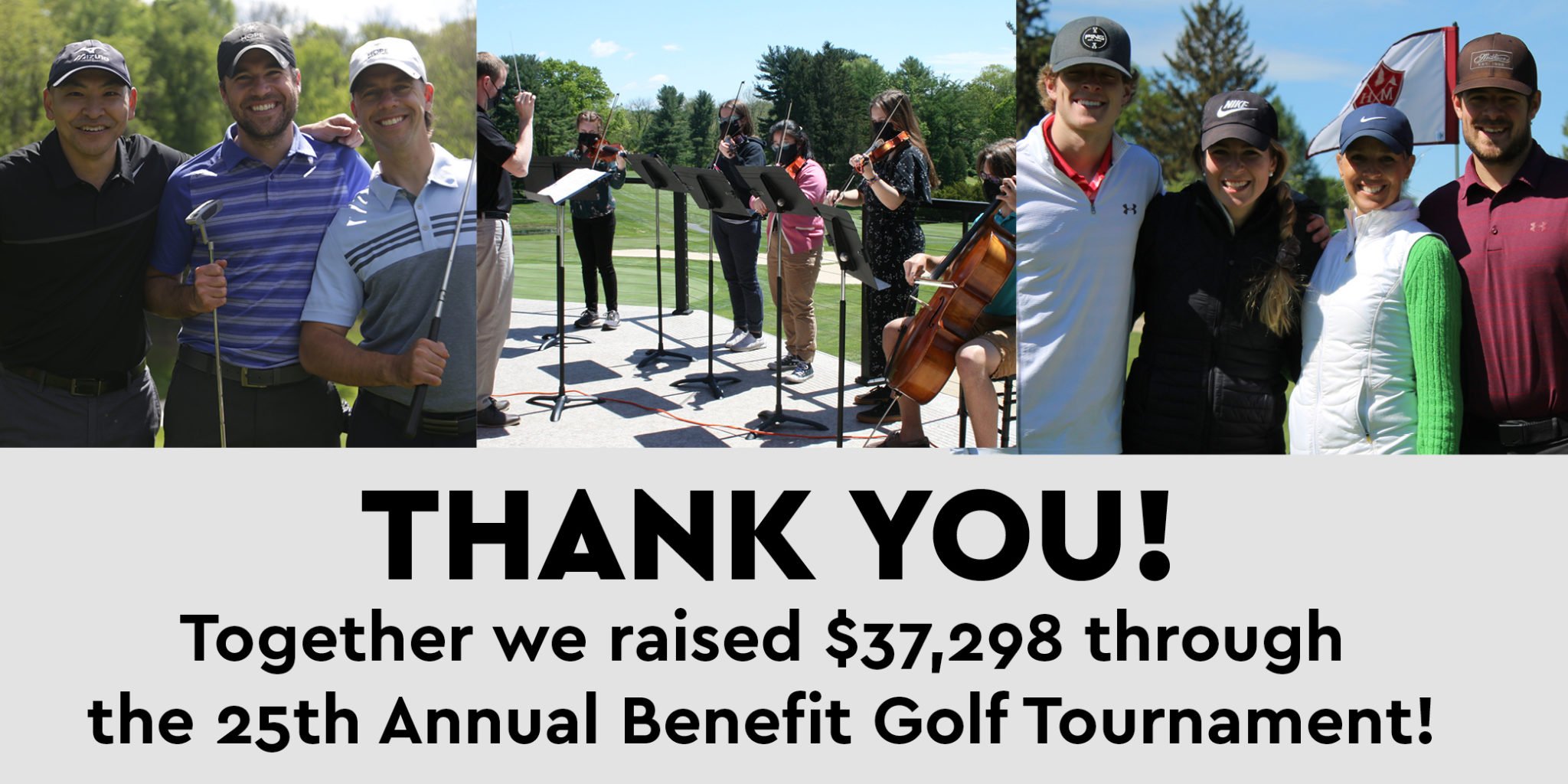 thank golf tournament 2021 graphic