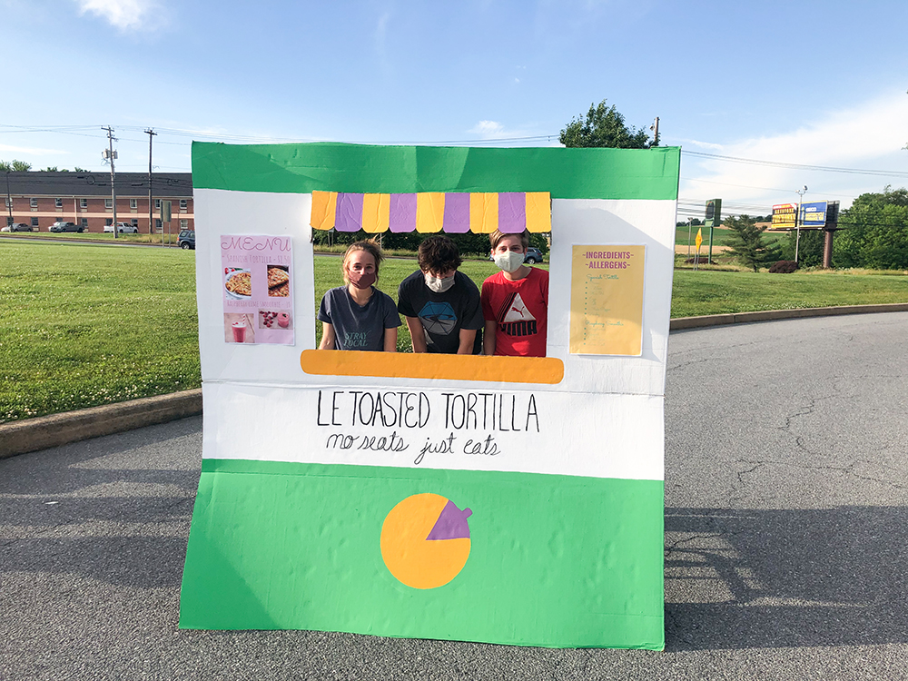 lmms student food booth