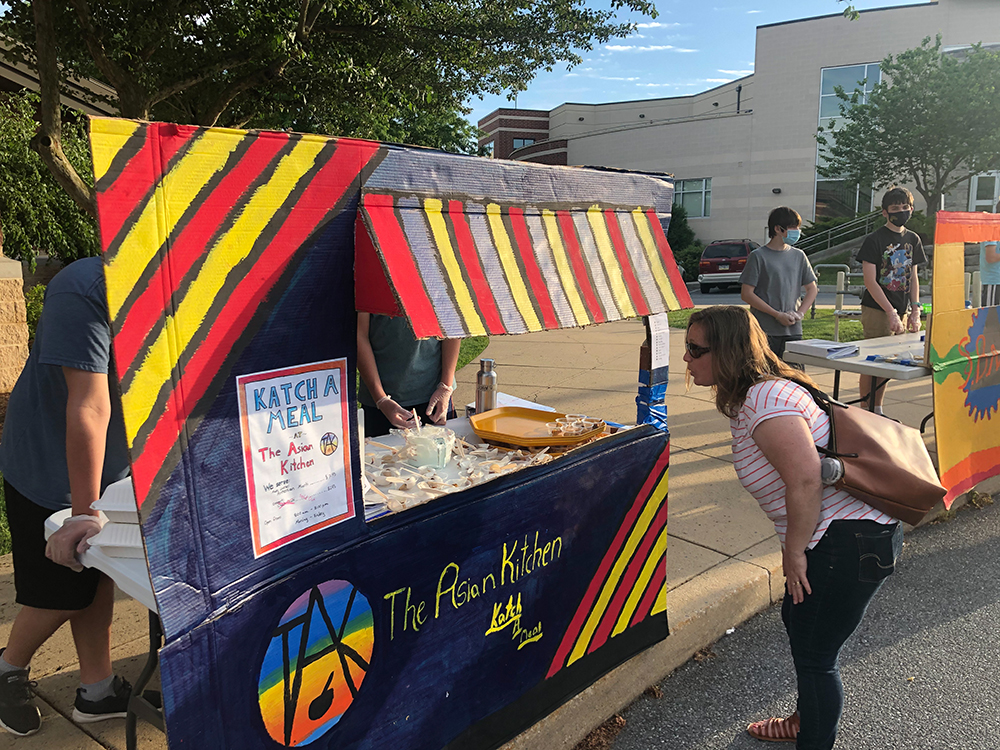 lmms exhibition student food stand