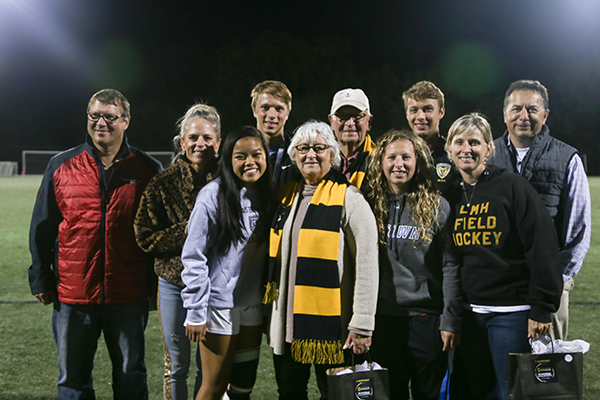 Hoober family at soccer game