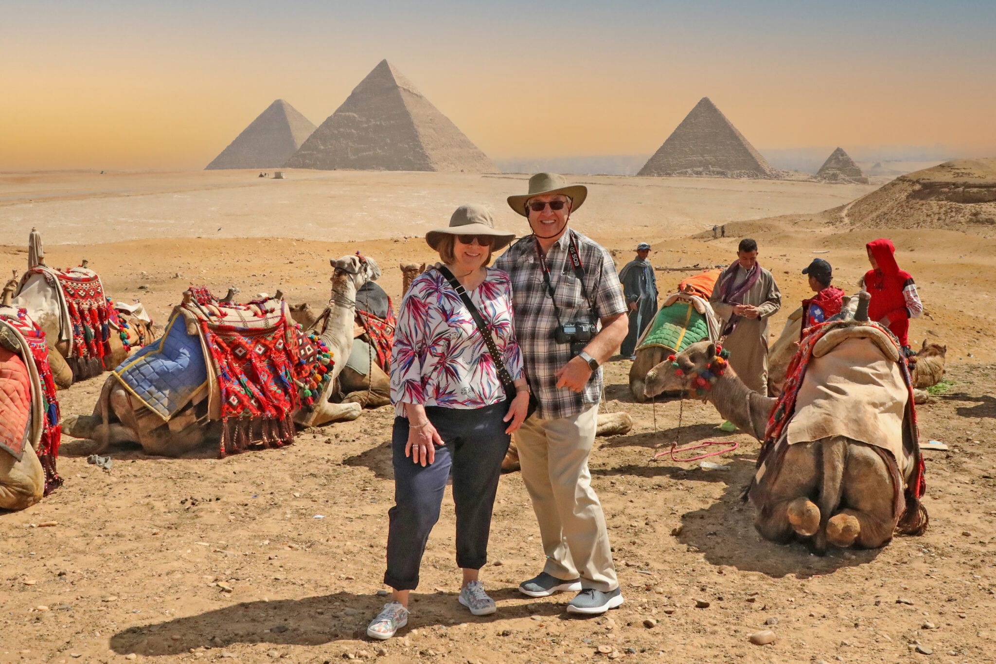 harold and ruth mast in giza