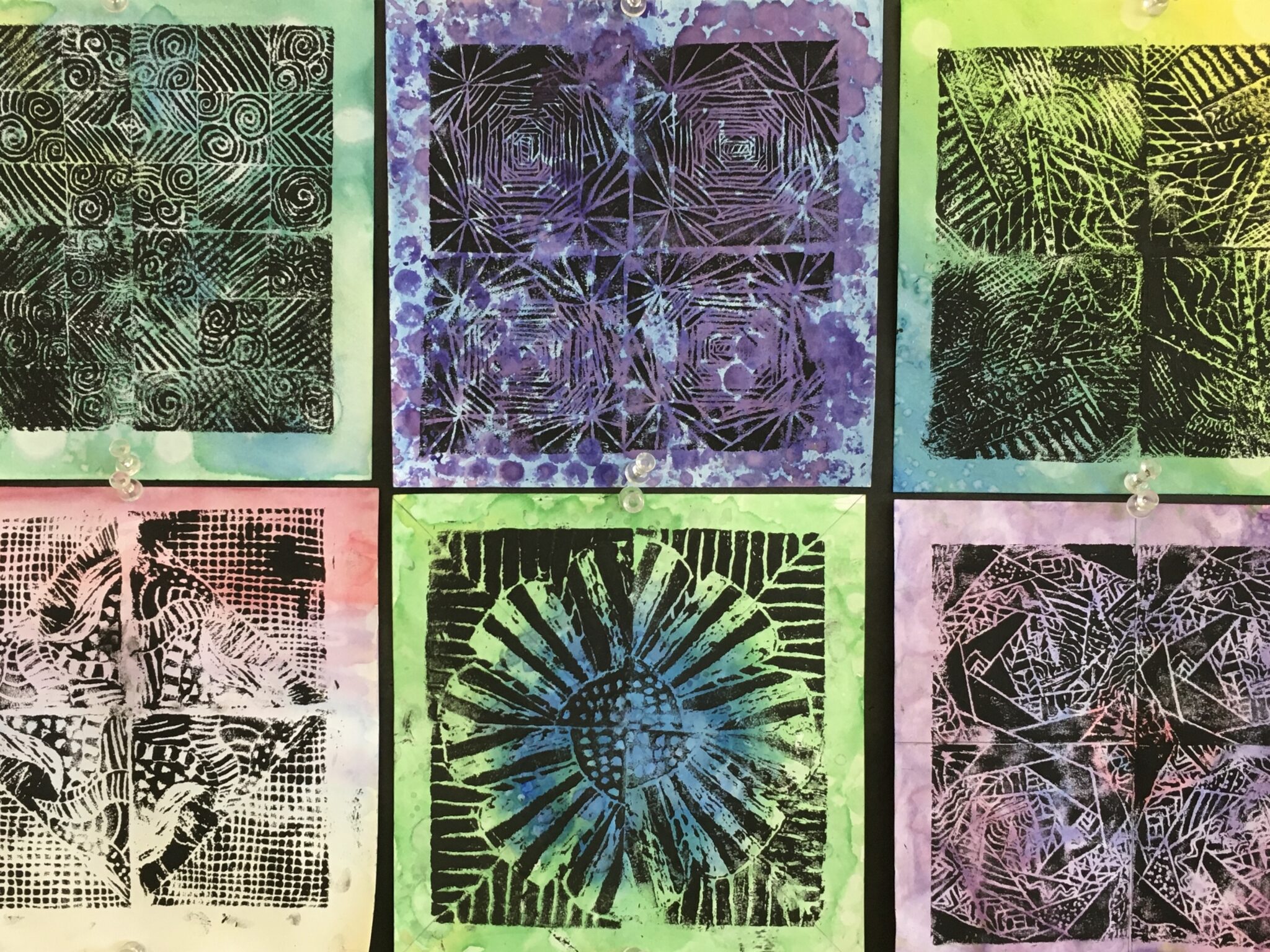 screenprinting square art