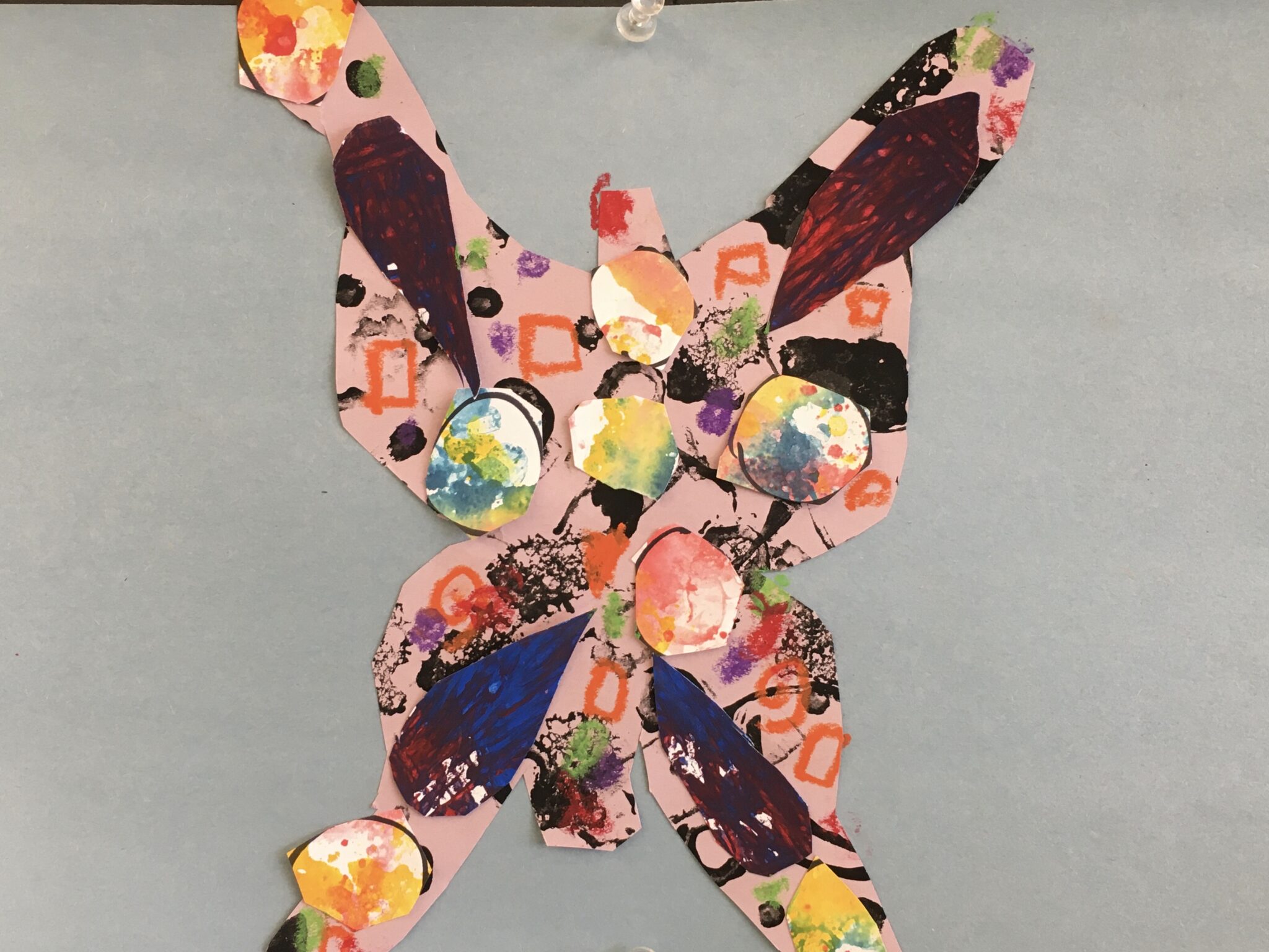 butterflies inspired by Eric Carle, author