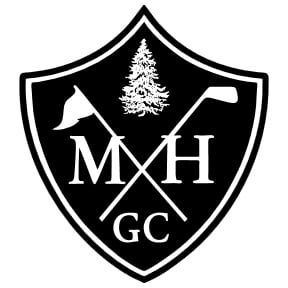 Logotipo del campo de golf Meadia Heights