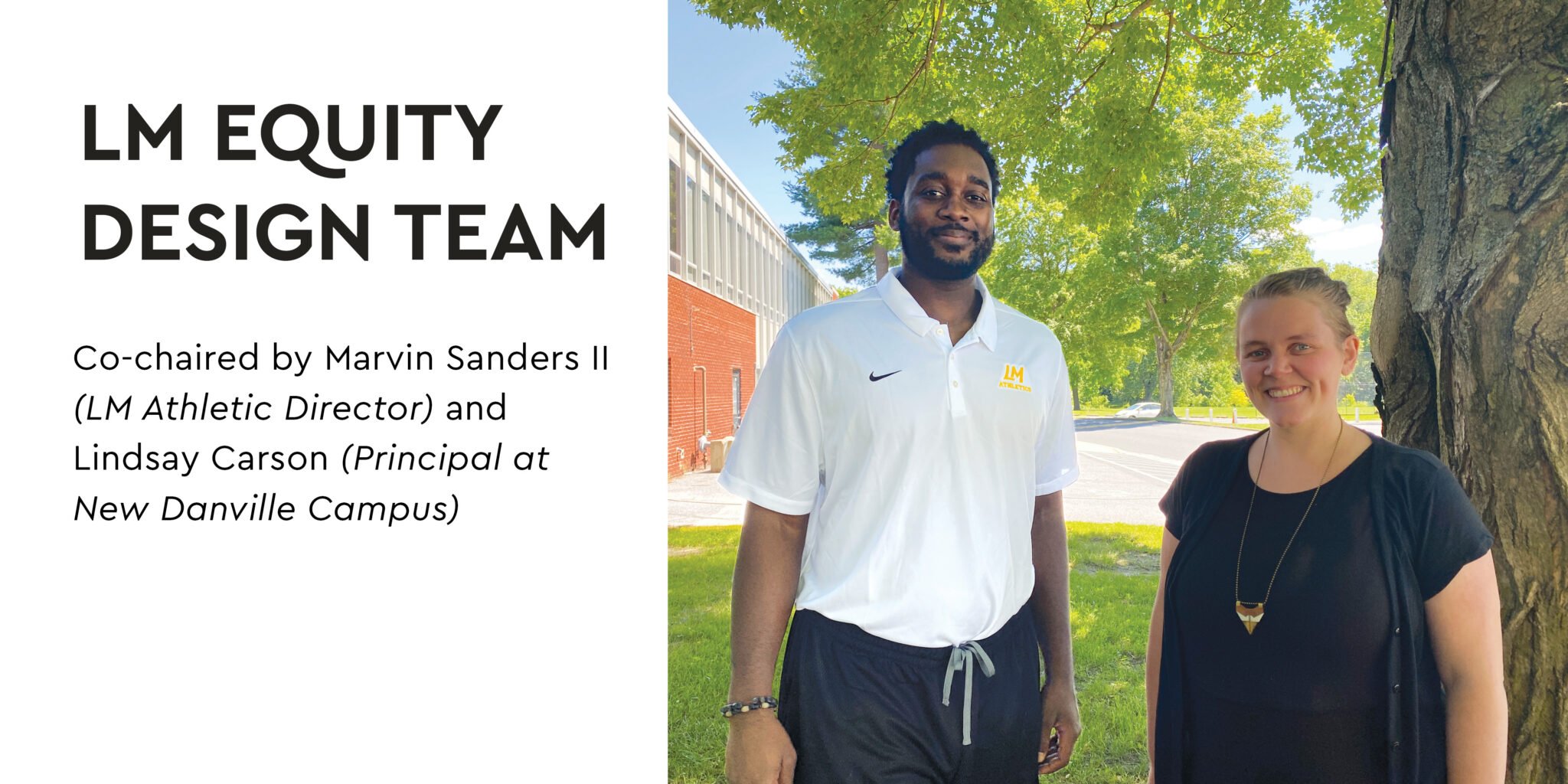 equity design team - marvin sanders and lindsay carson