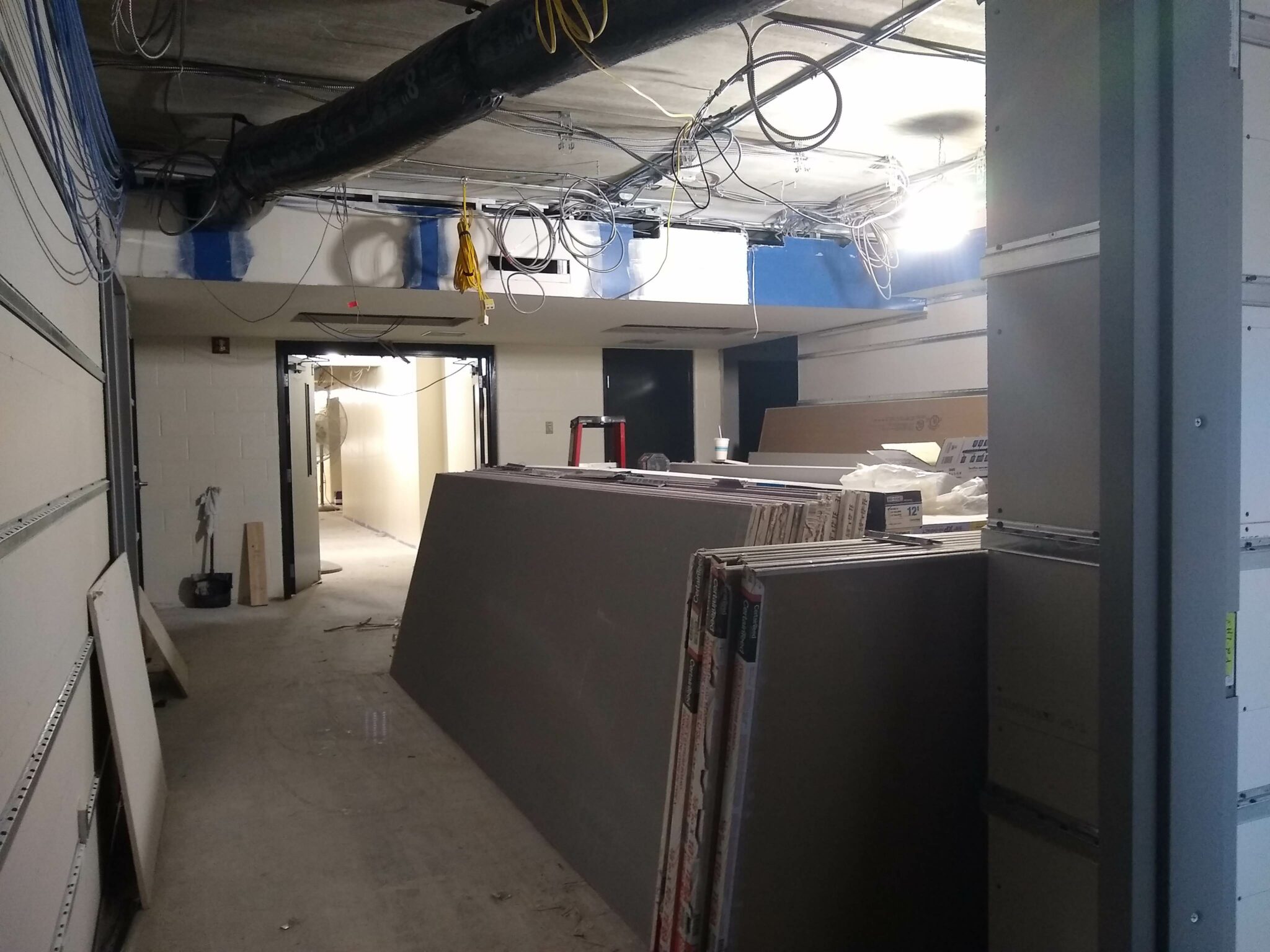 hs ms offices being renovated