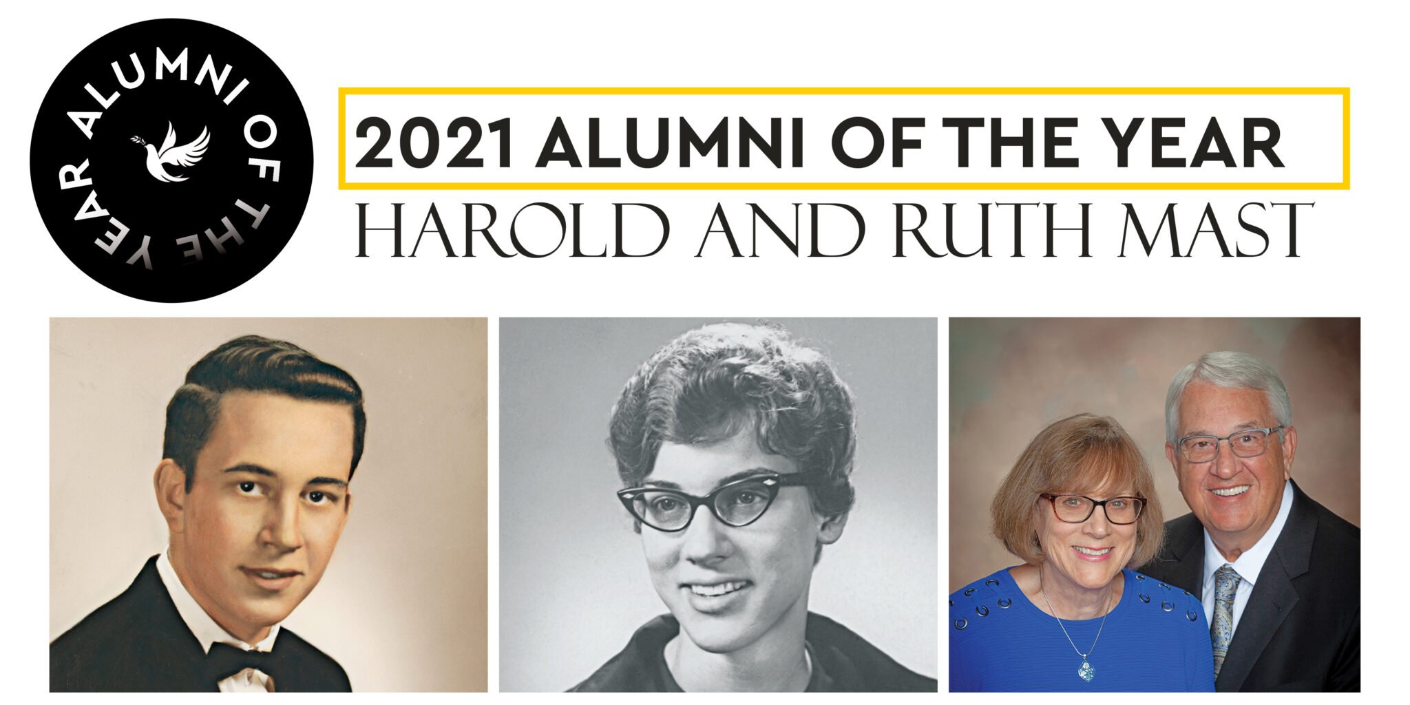 ruth & harold mast alumni of the year