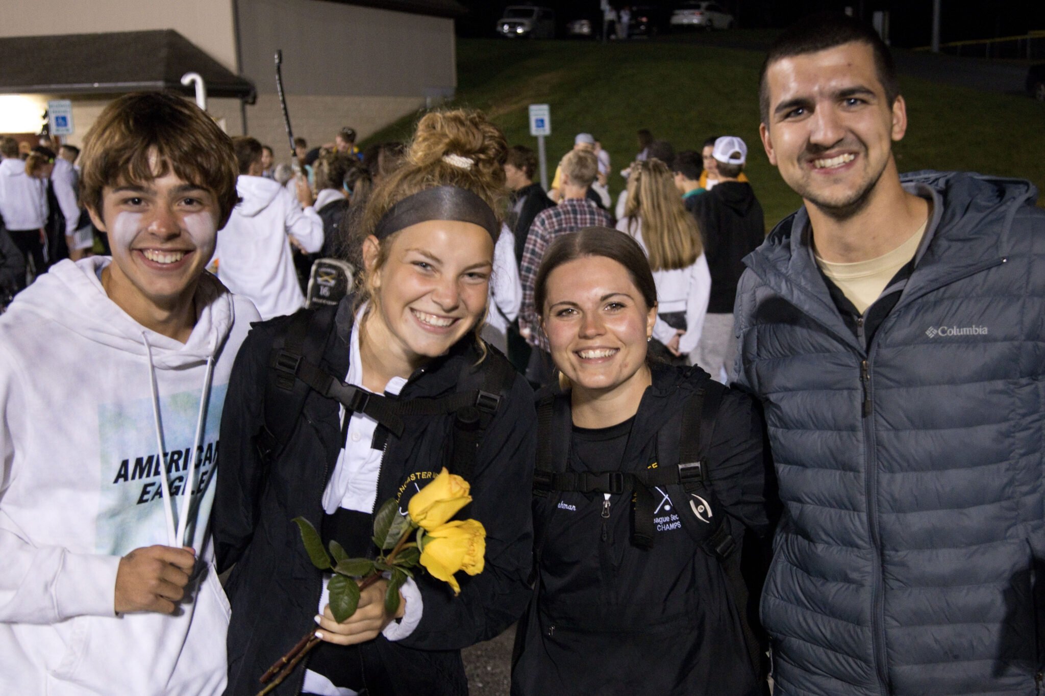 Homecoming attendees