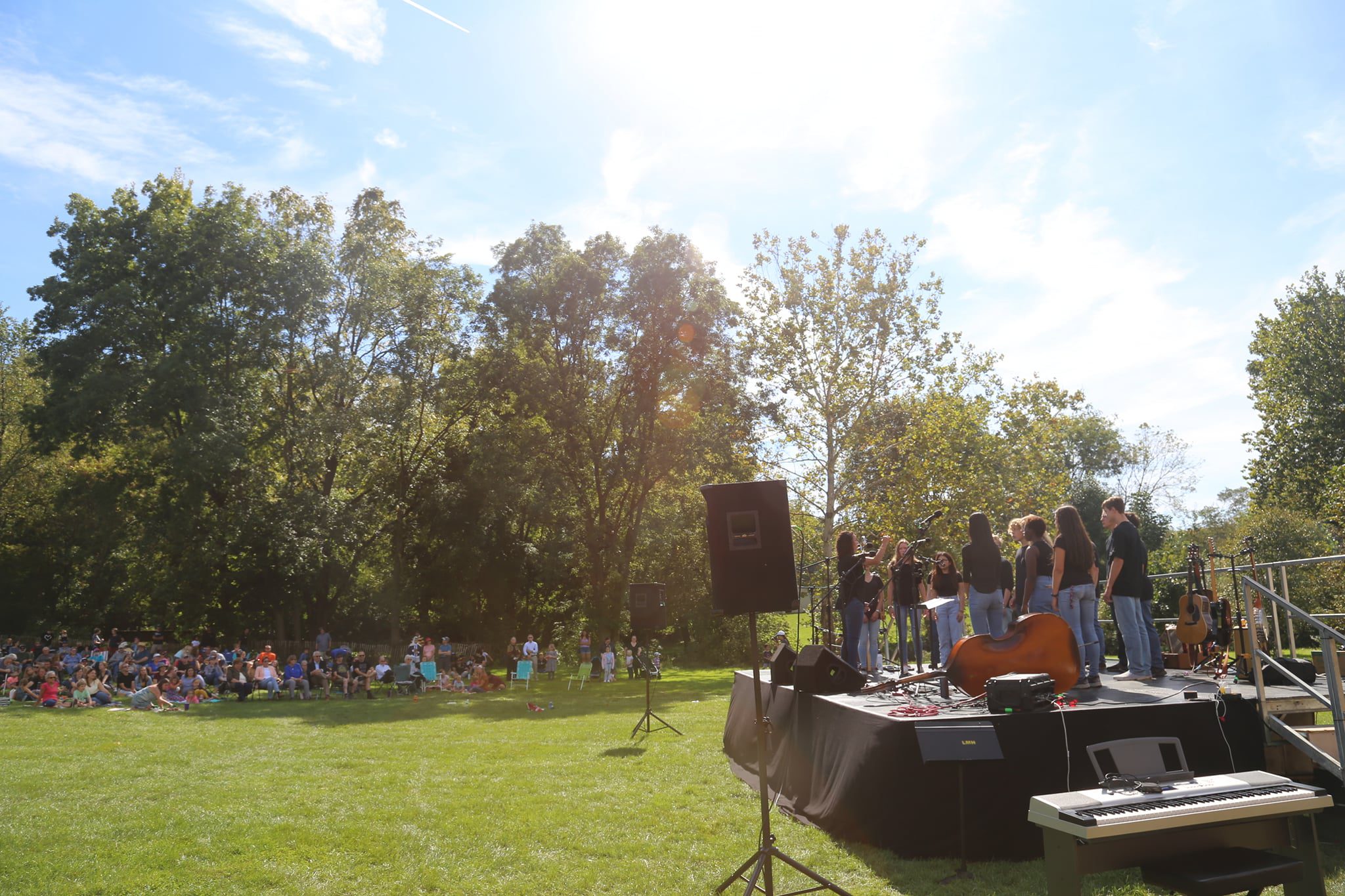 view of students and families