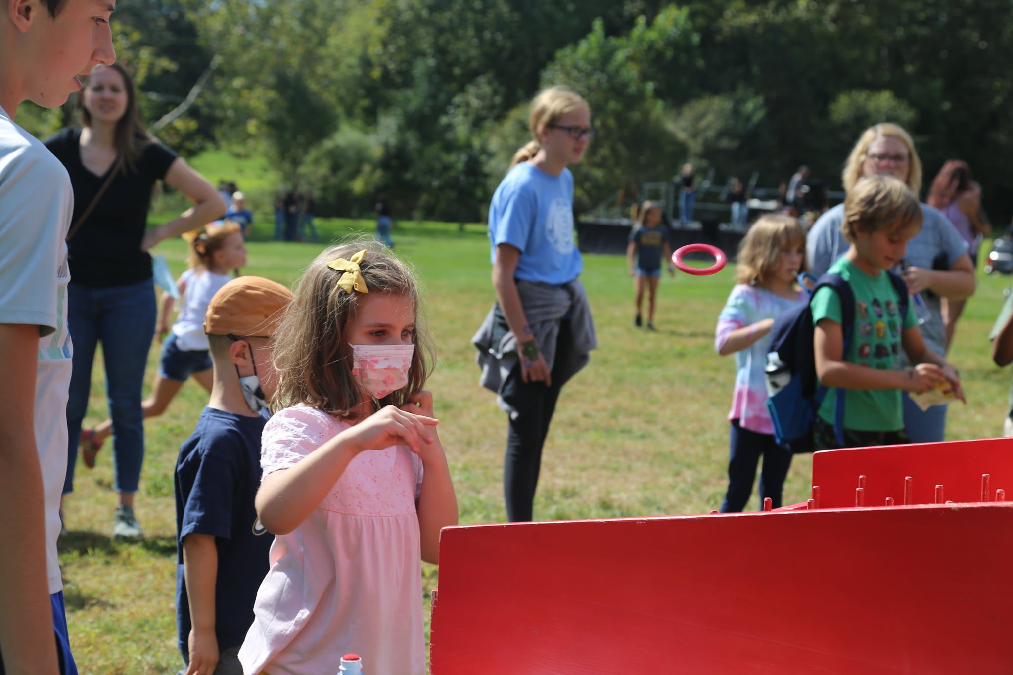 Families at Fall Festival