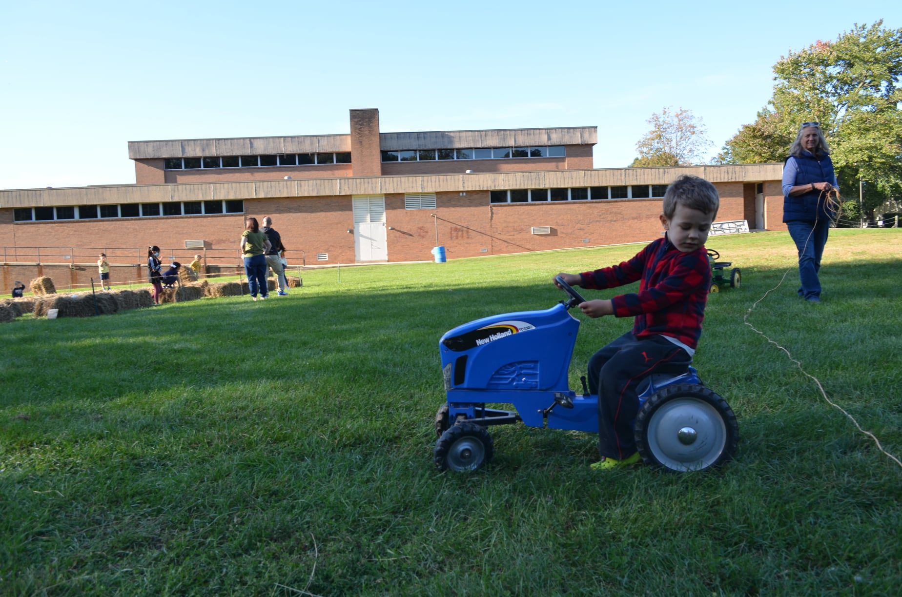 students at Homecoming celebration