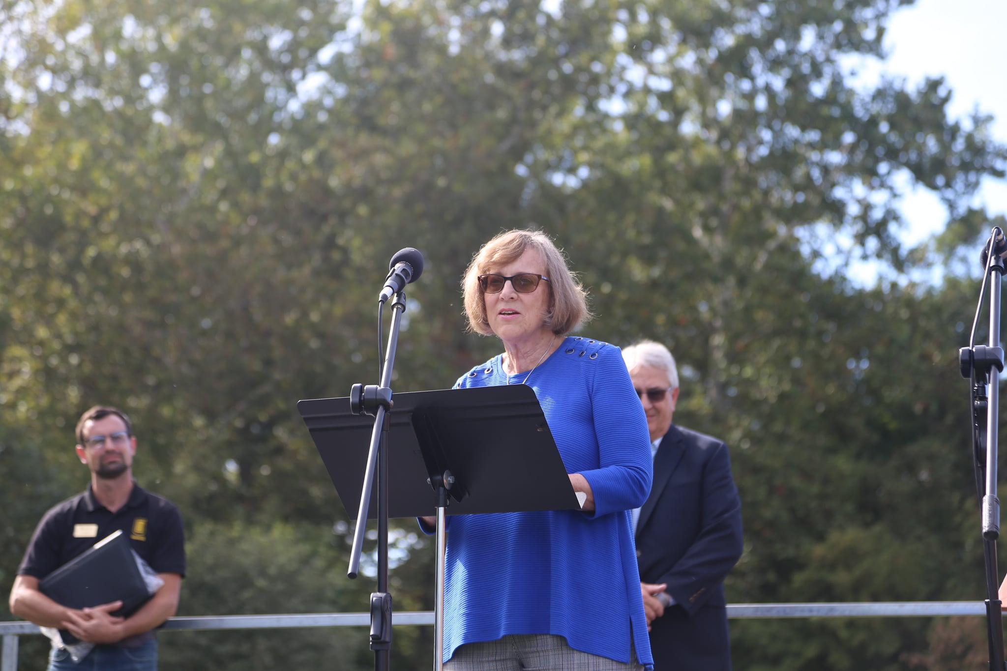 Alumni of the year speaking
