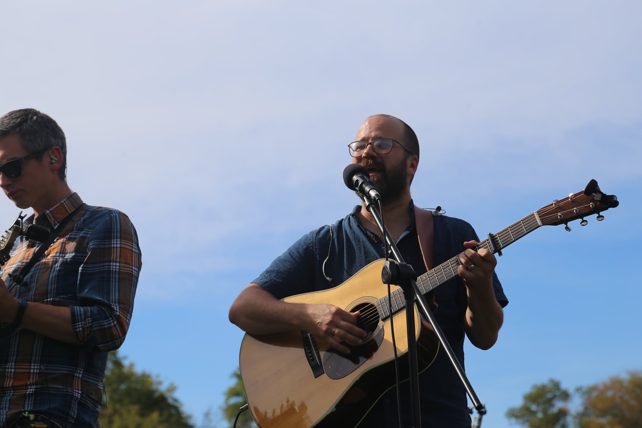 person singing