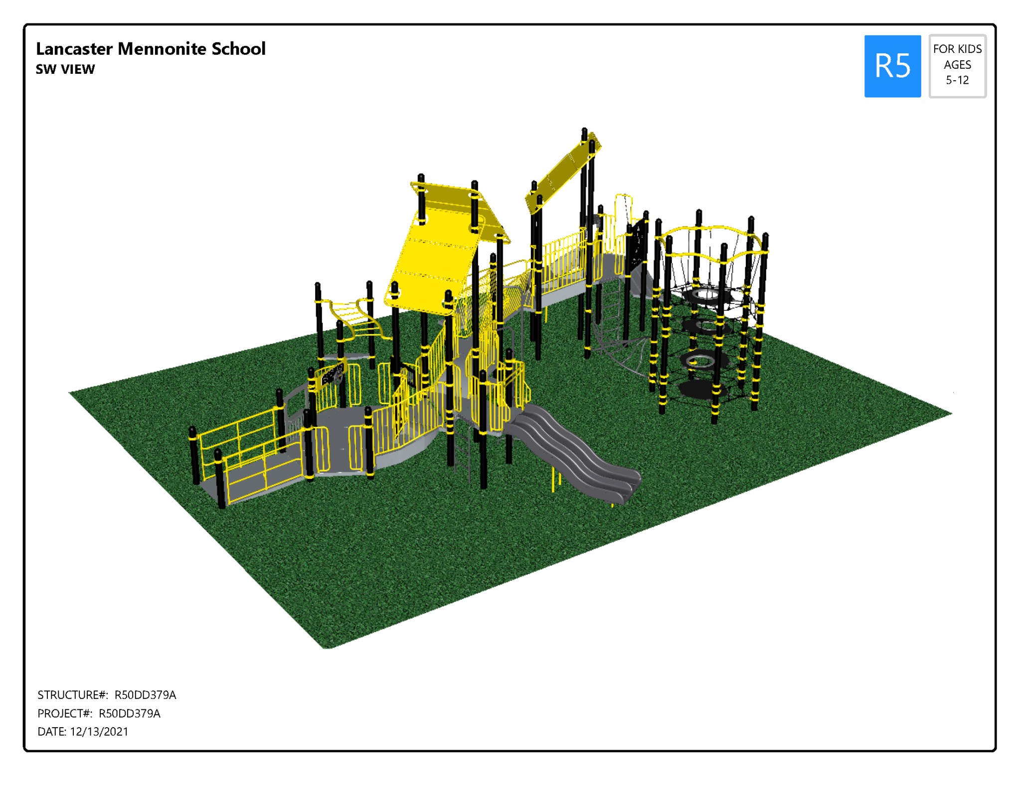 new playground equipment slides and accessible