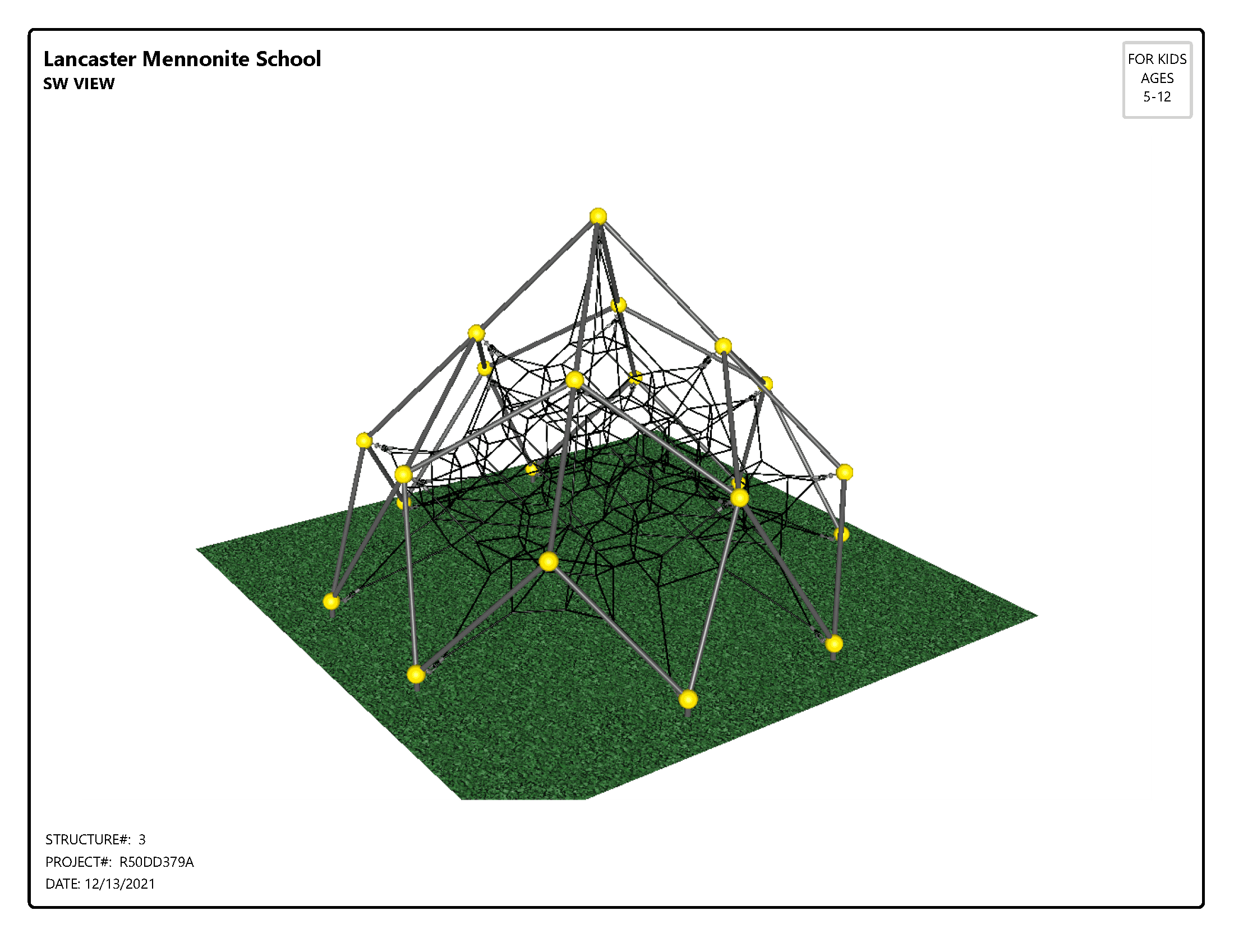 new layground equipment climbing