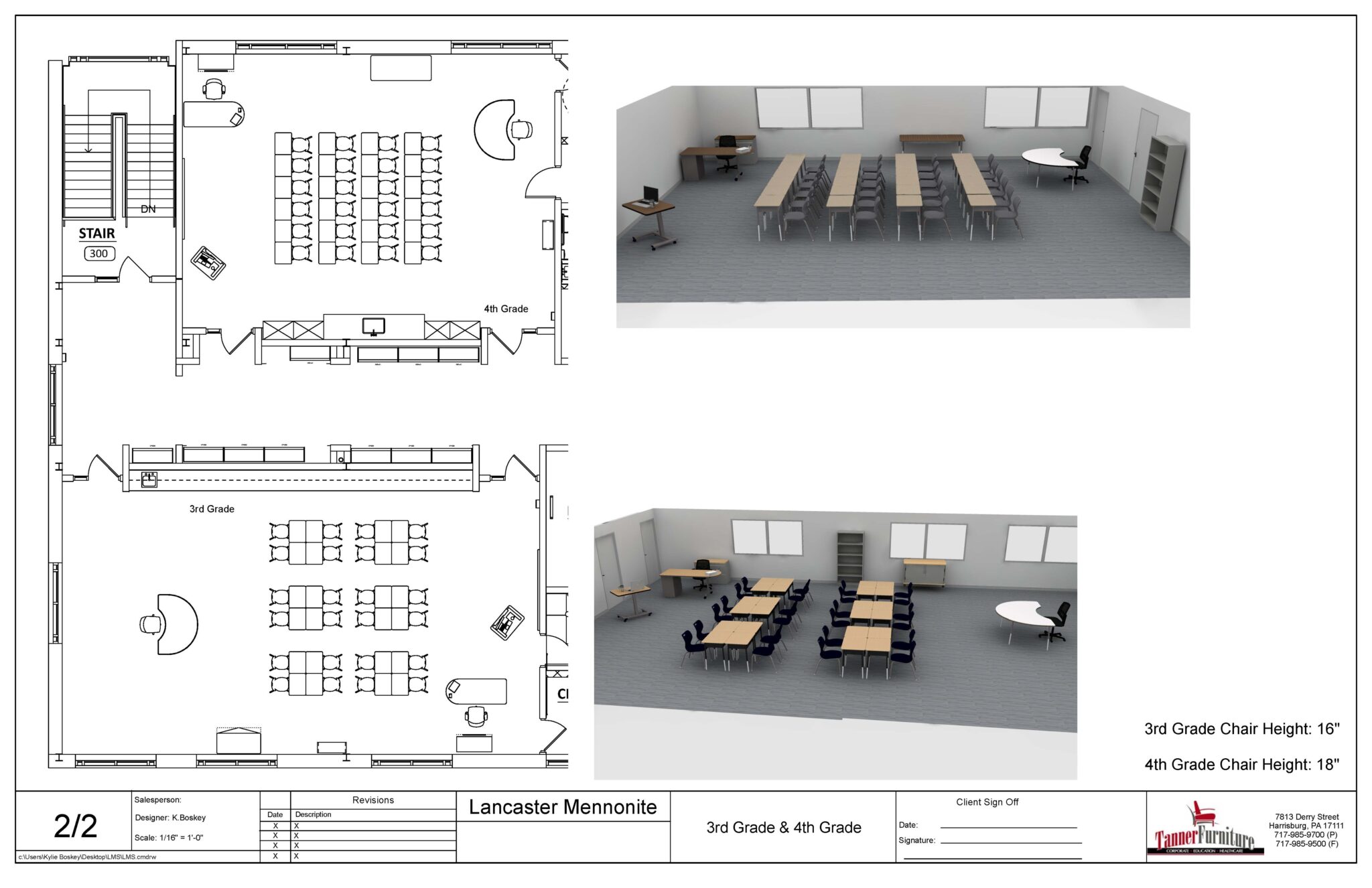 Classroom Rendering