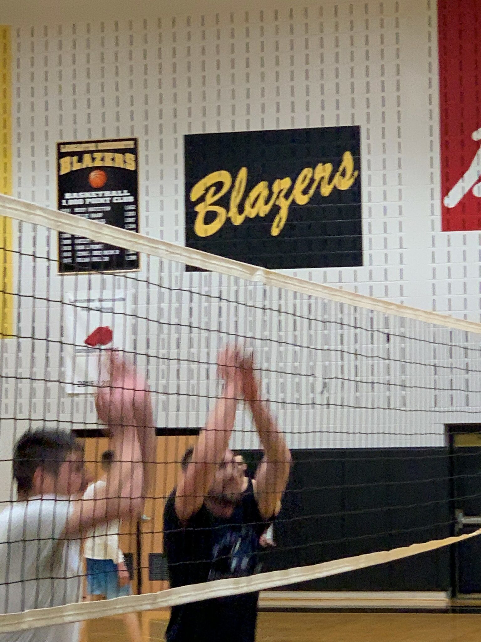 Men playing Volleyball-Glen Lapp