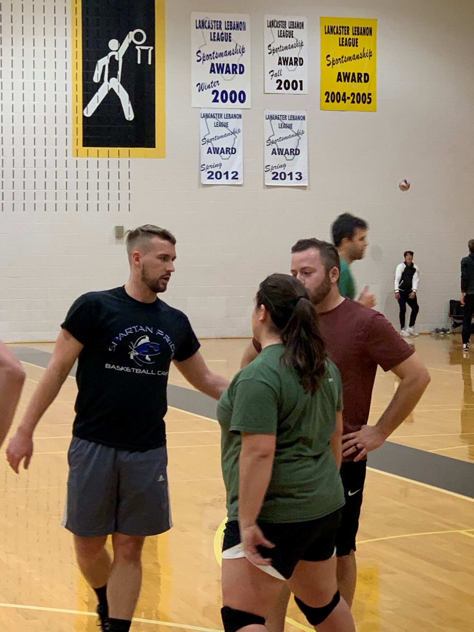 Glen Lapp- volleyball players