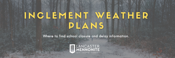 Inclement Weather Plans