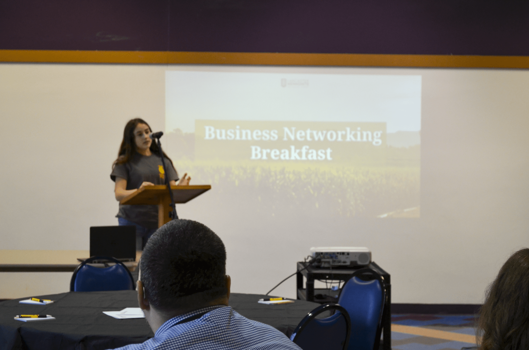 networking breakfast speaker