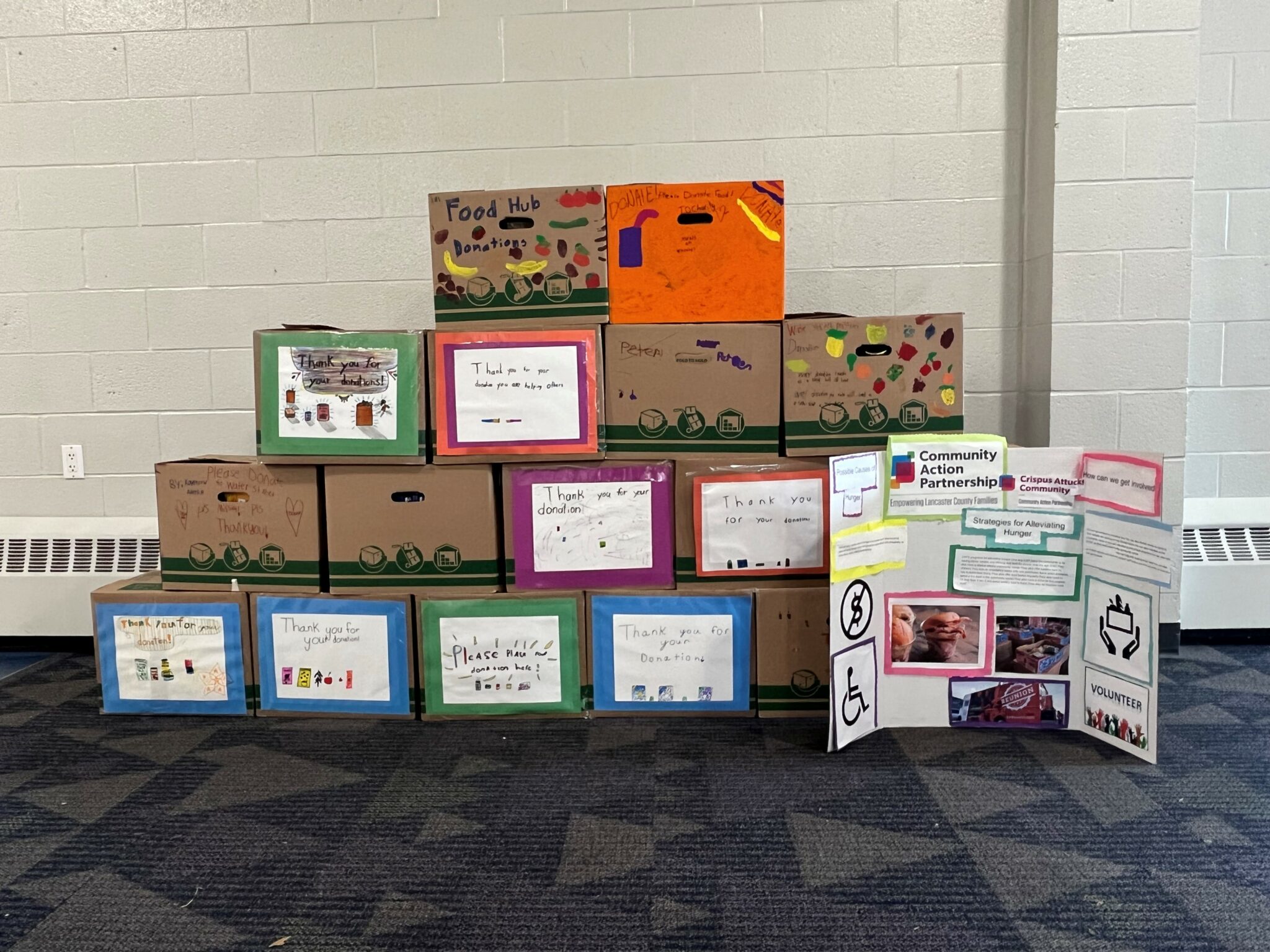 donation boxes